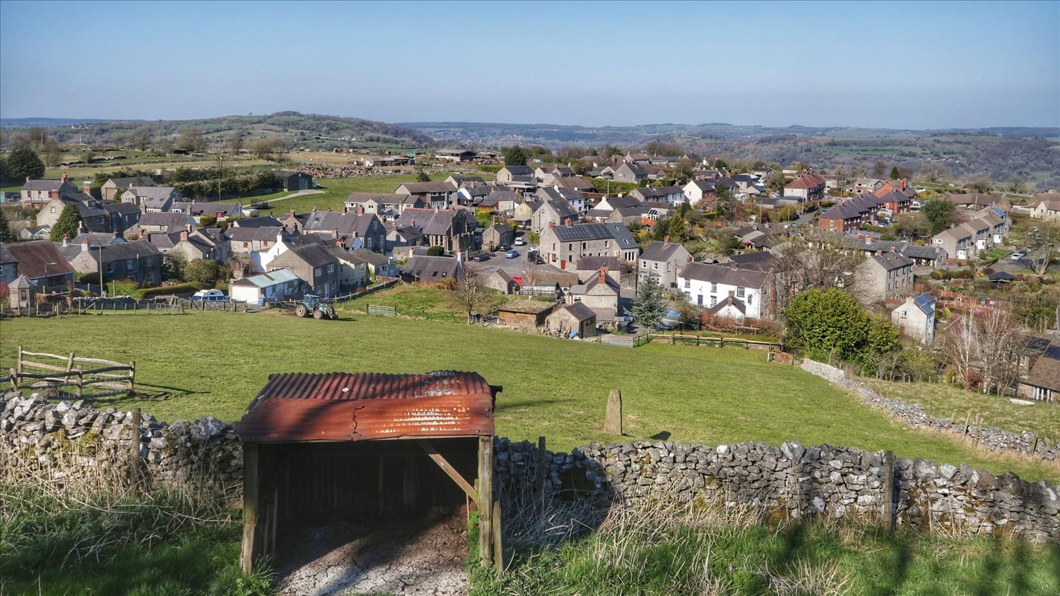 Middleton by Wirksworth in summer