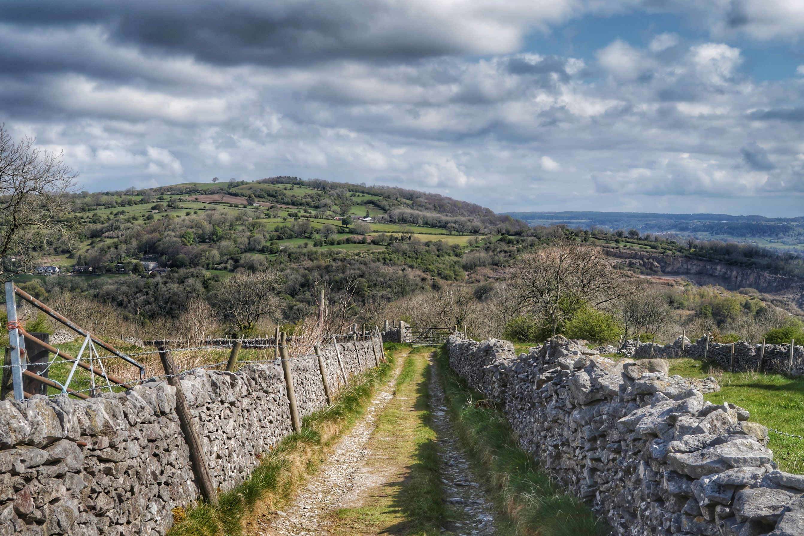 On the way to Bonsall from Middleton by Wirksworth