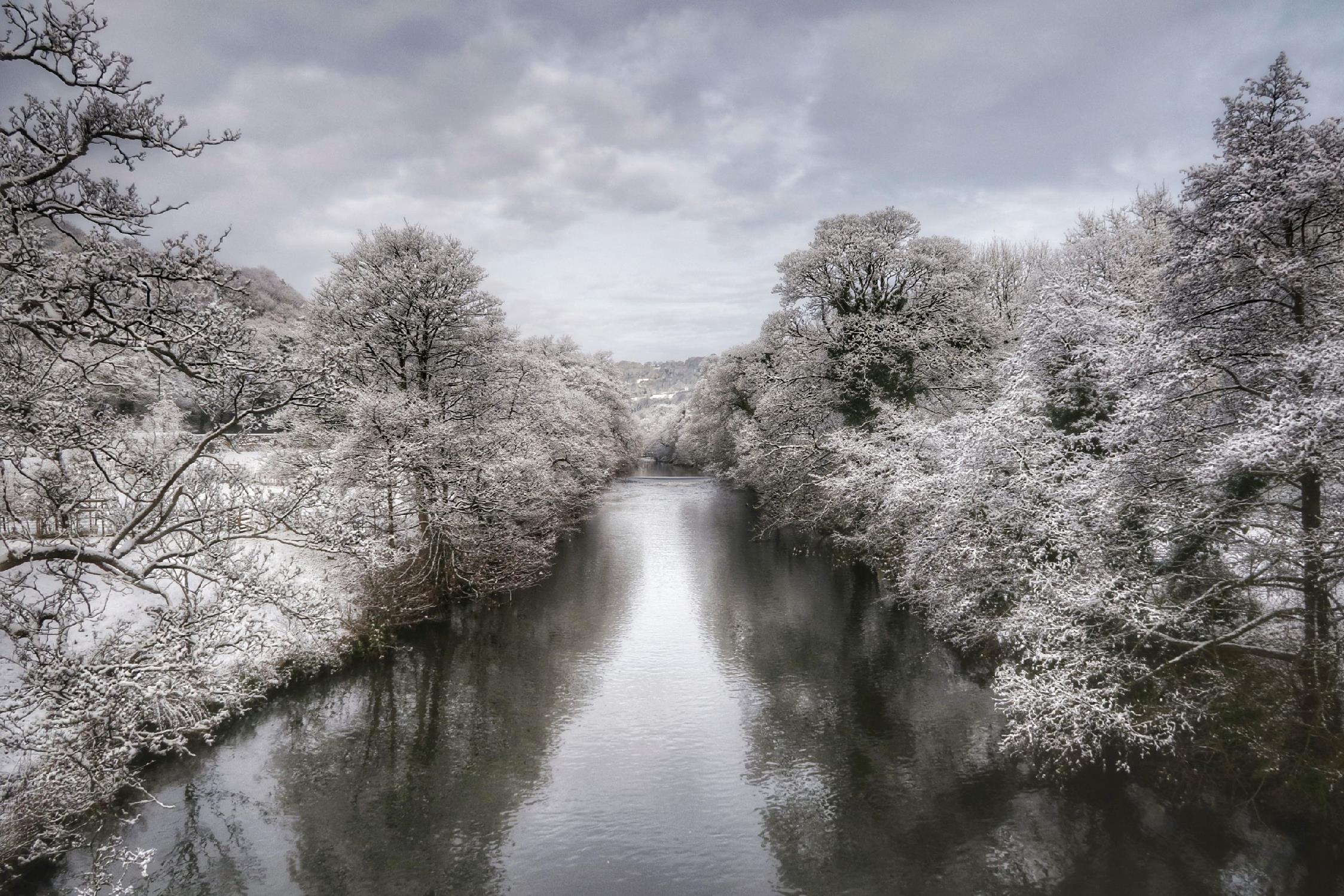 The River Derwent in winter