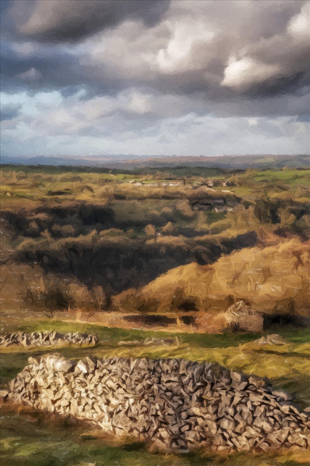 Upper Town from Middleton Moor, Derbyshire