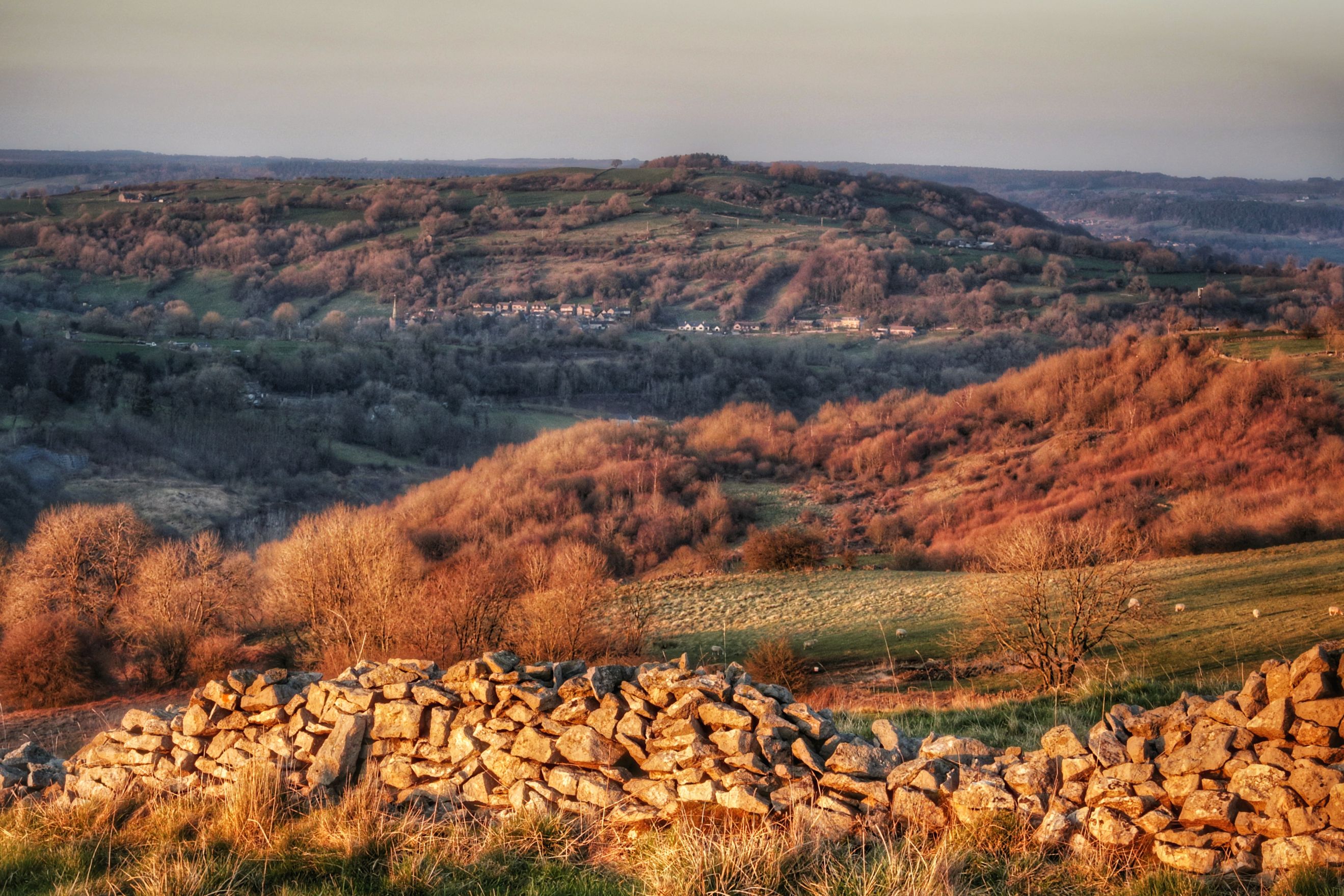 Bonsall from Middleton Moor