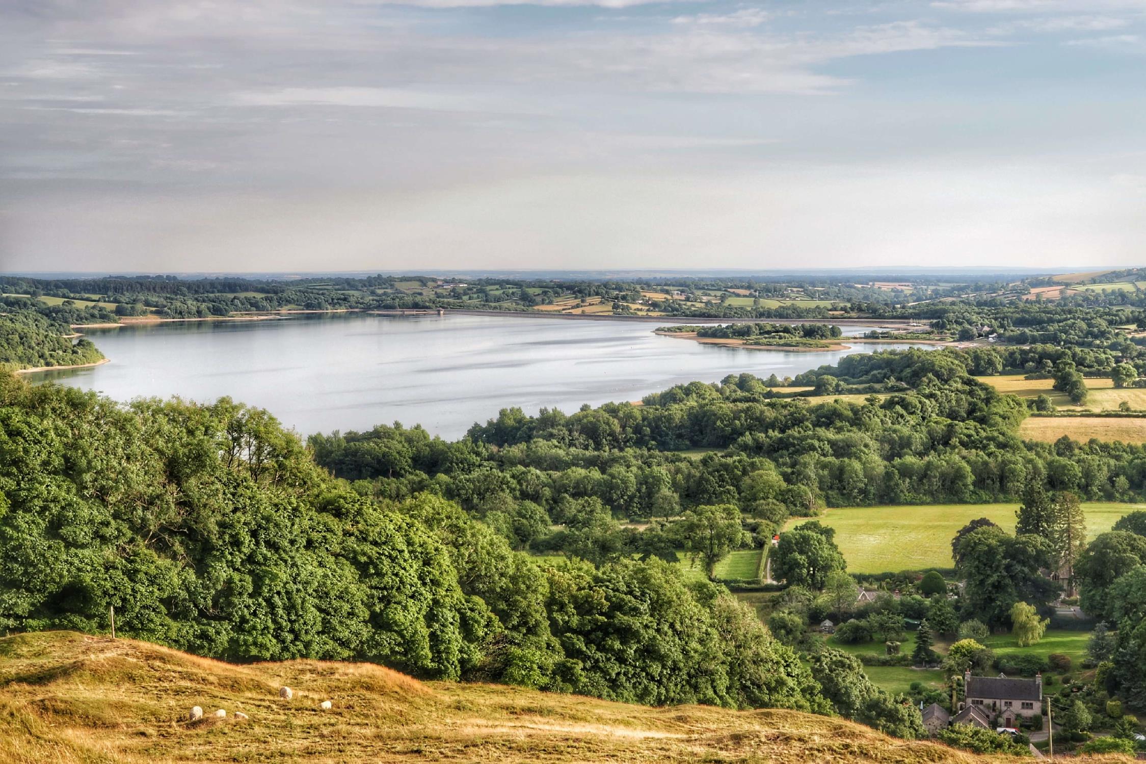 Carsington Water in summer