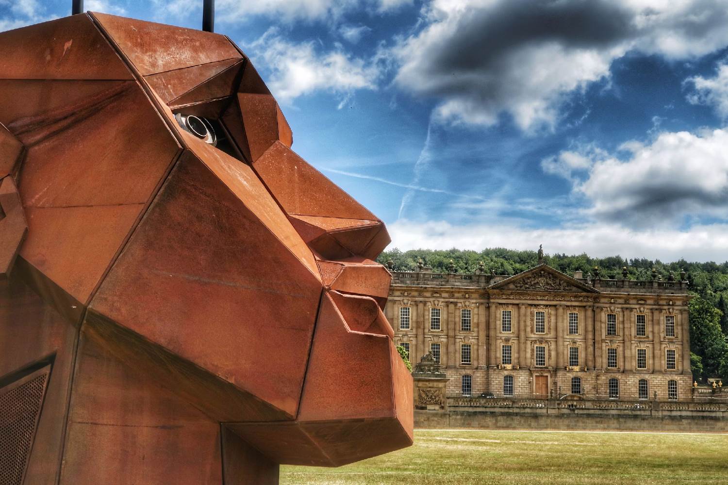 'Radical Horizons: The Art of Burning Man' at Chatsworth House, Derbyshire