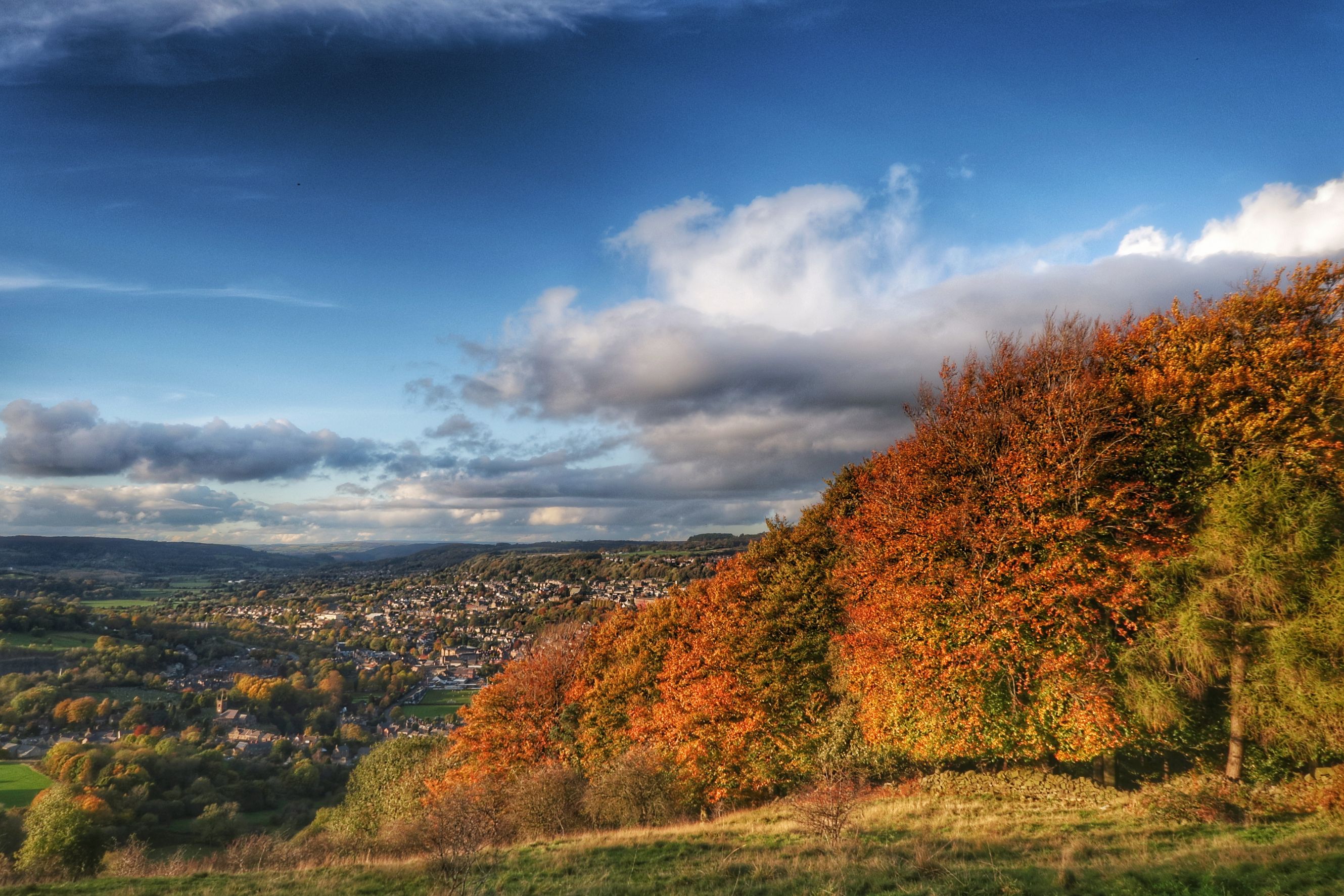 Matlock in autumn